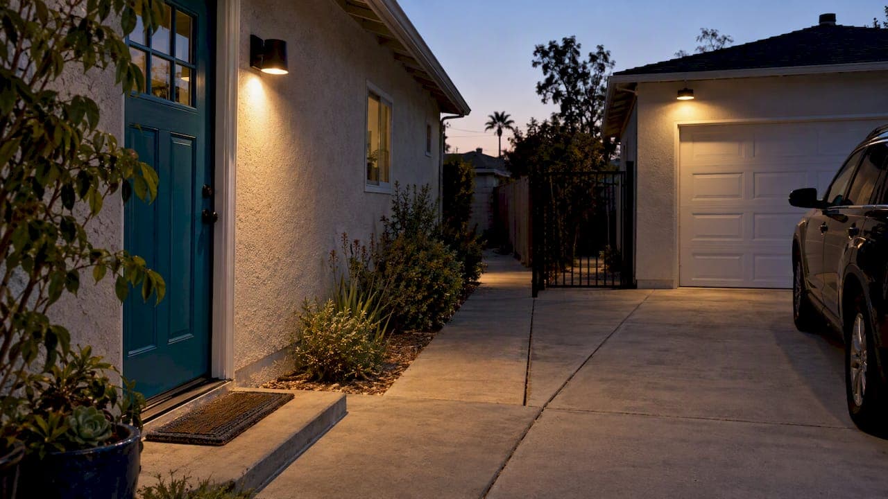 Cut Nighttime Crime 36%: Security Lighting Placement for Homeowners